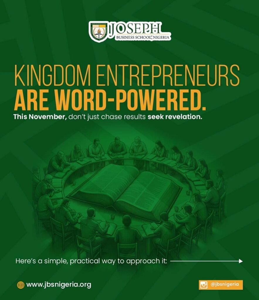 Every breakthrough starts with a Word.As you plan, build and lead this month, let revelation gui